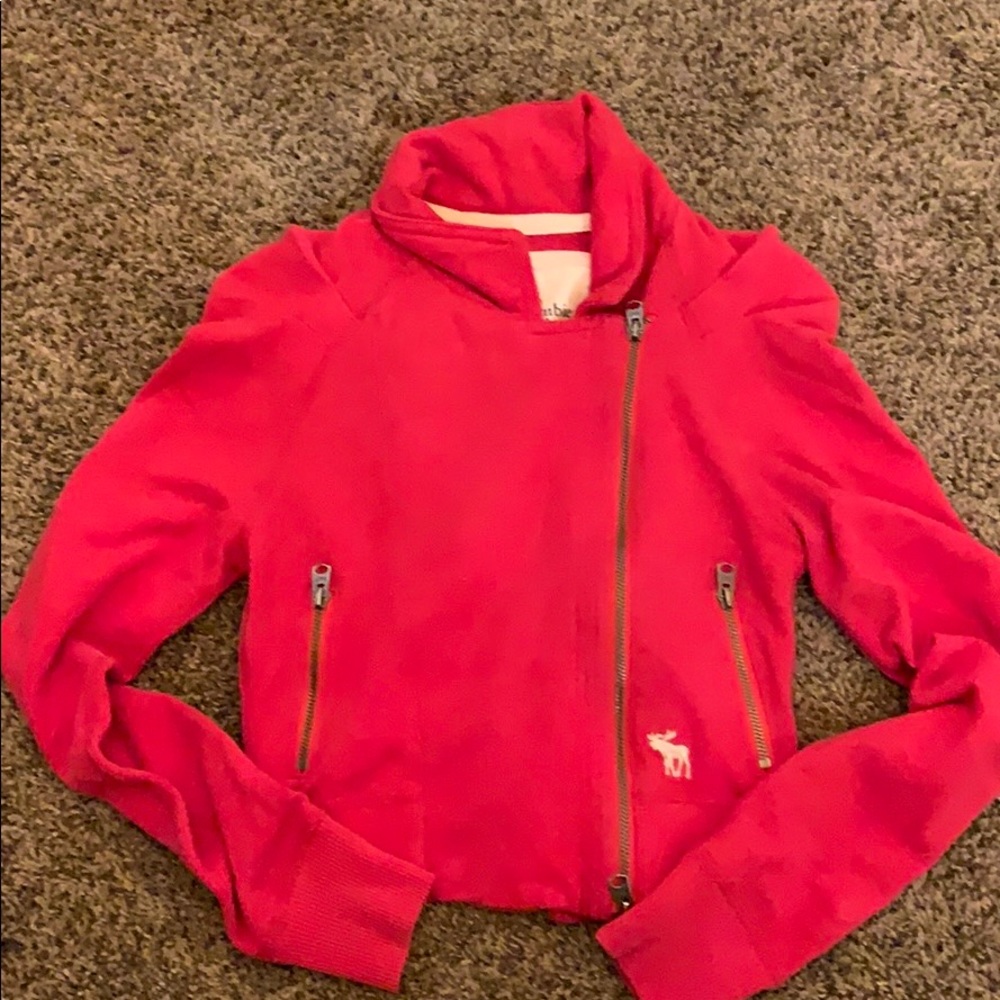 Cropped Moto Jacket